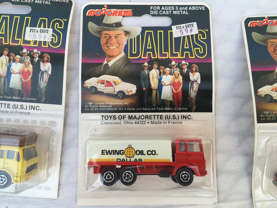 (11) MAJORETTE Die Cast Metal Vehicles Cars From The Original DALLAS TV Series France 1981 [Photo 11]