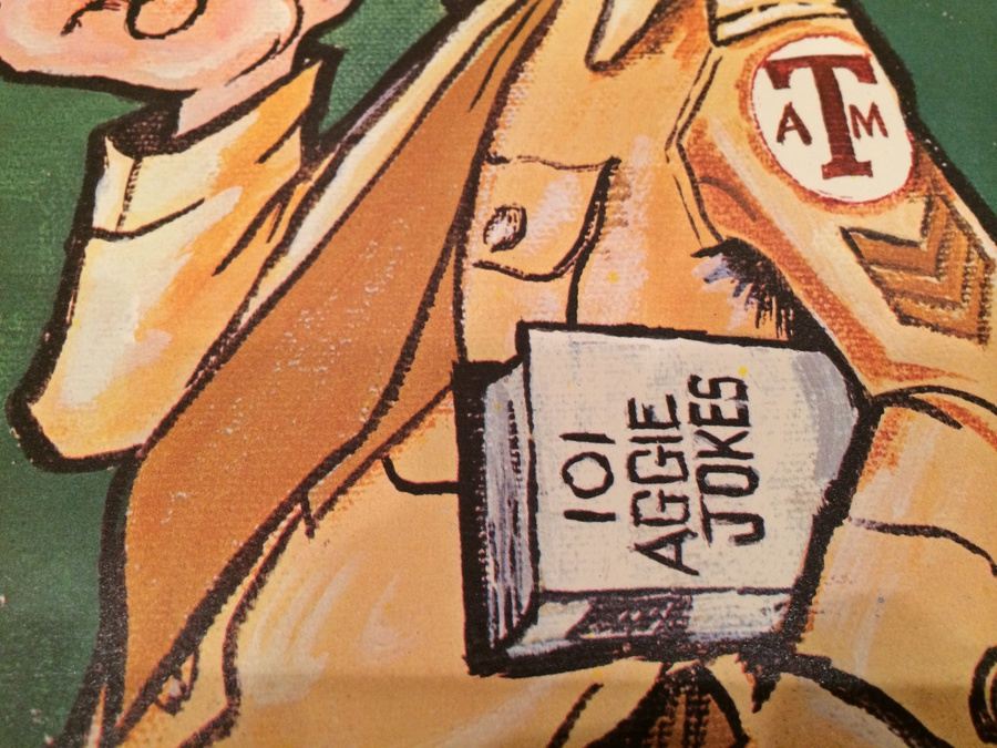 Texas A&M Aggies Poster - Dirk West 1970 Holiday Productions [Photo 6]