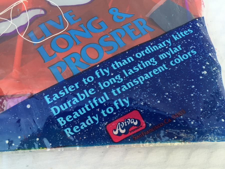 Pair Of STAR TREK Octopus Kites New In Original Packaging 1979 [Photo 5]