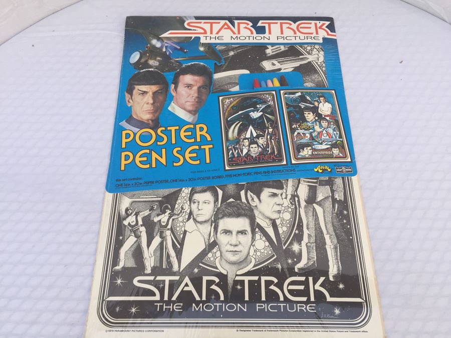STAR TREK The Motion Picture Poster Pen Set 1979