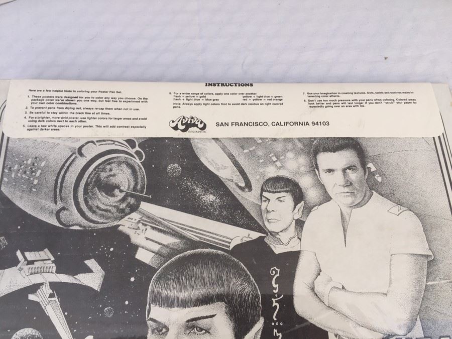 STAR TREK The Motion Picture Poster Pen Set 1979 [Photo 9]
