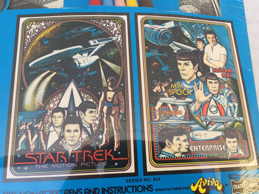 STAR TREK The Motion Picture Poster Pen Set 1979 [Photo 5]