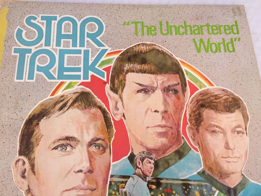 STAR TREK The Unchartered World Giant Story Coloring Book 1978 [Photo 5]
