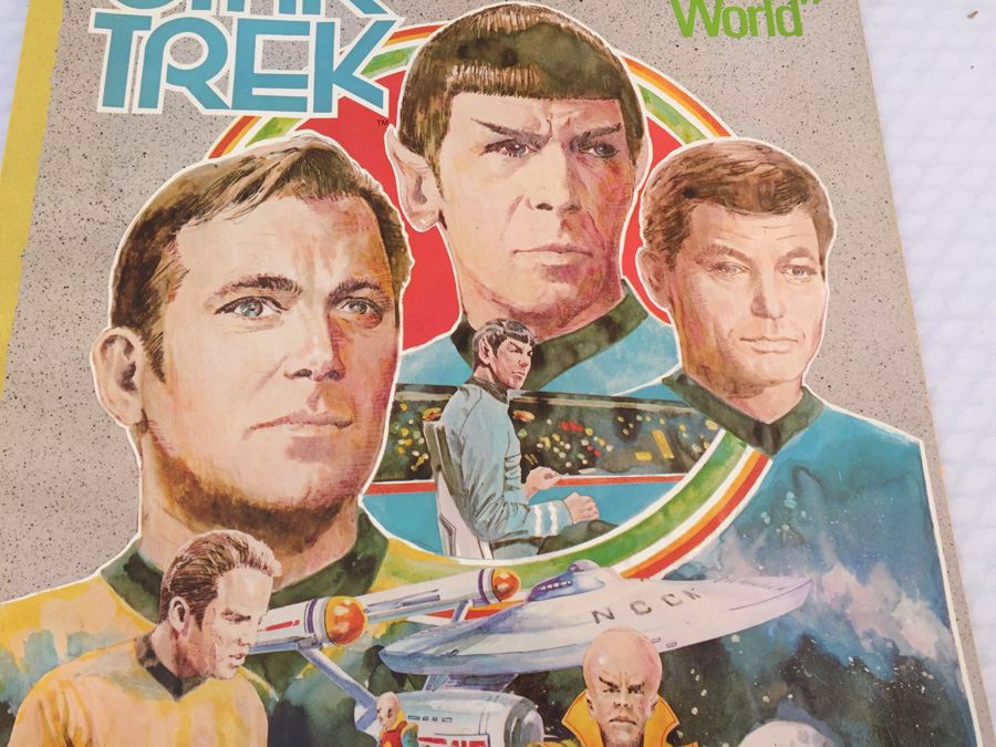 STAR TREK The Unchartered World Giant Story Coloring Book 1978 [Photo 6]