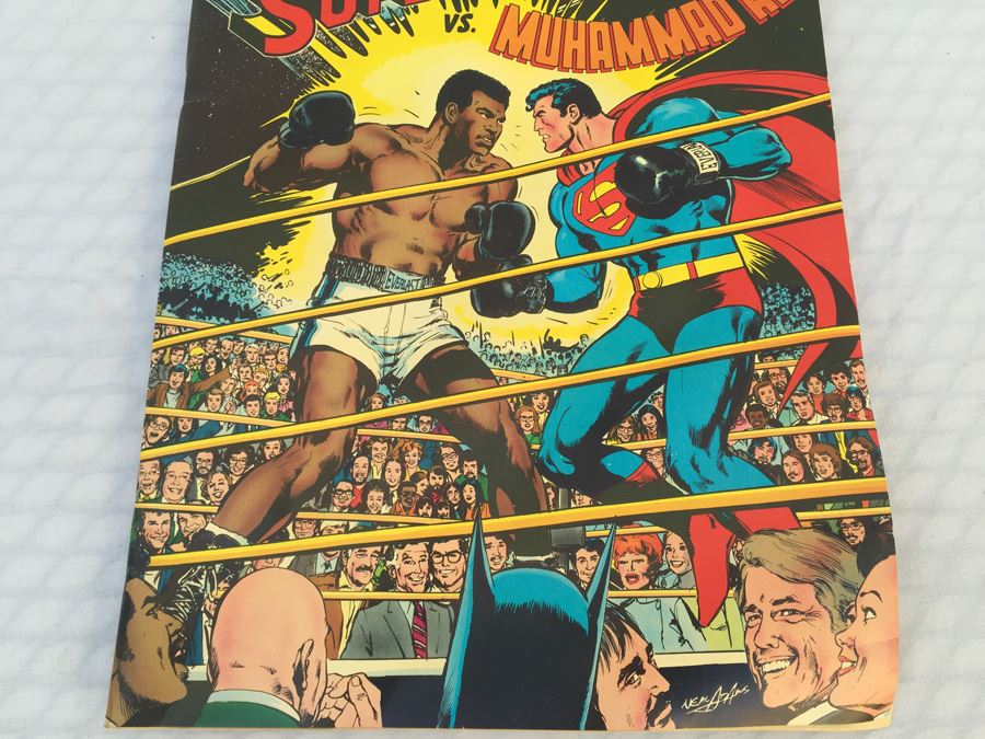 Superman Vs. Muhammad Ali Whitman 1978 DC Comics [Photo 5]