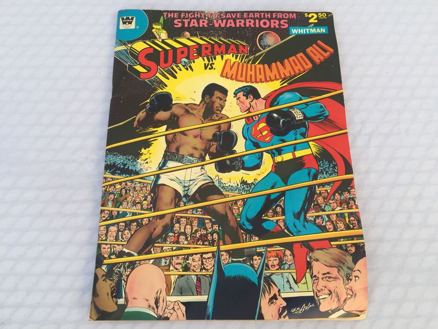 Superman Vs. Muhammad Ali Whitman 1978 DC Comics [Photo 4]