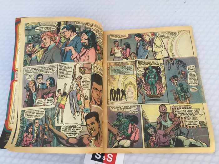 Superman Vs. Muhammad Ali Whitman 1978 DC Comics [Photo 10]