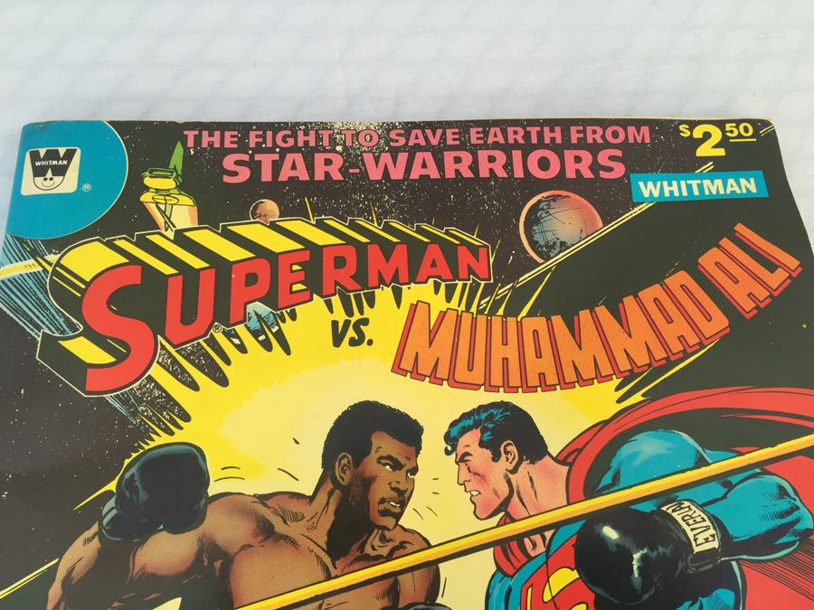 Superman Vs. Muhammad Ali Whitman 1978 DC Comics [Photo 2]