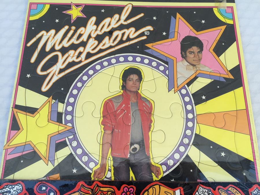 Michael Jackson Puzzleforms Colorforms Sealed [Photo 3]