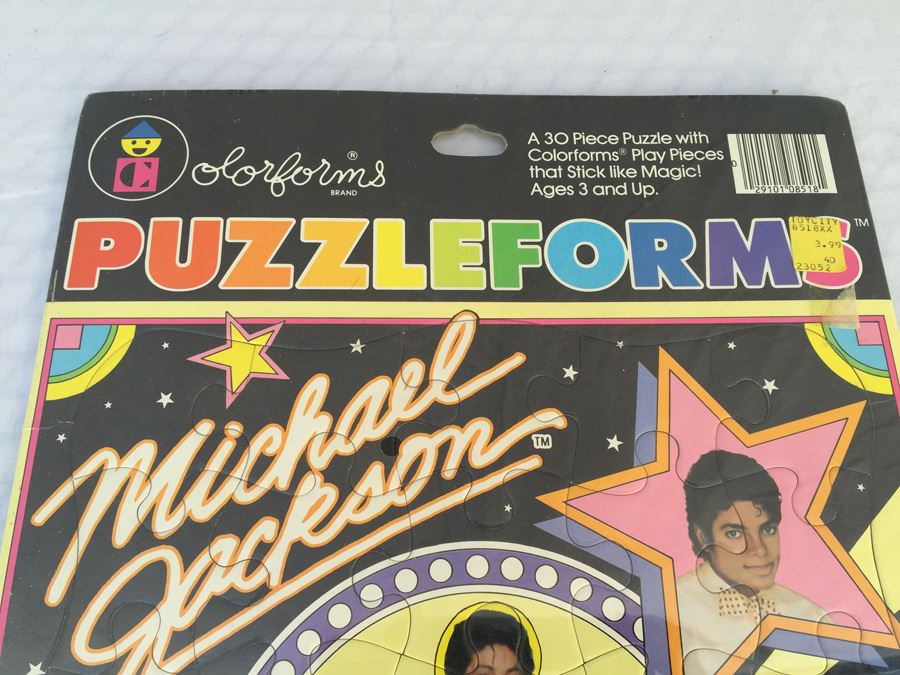 Michael Jackson Puzzleforms Colorforms Sealed [Photo 4]