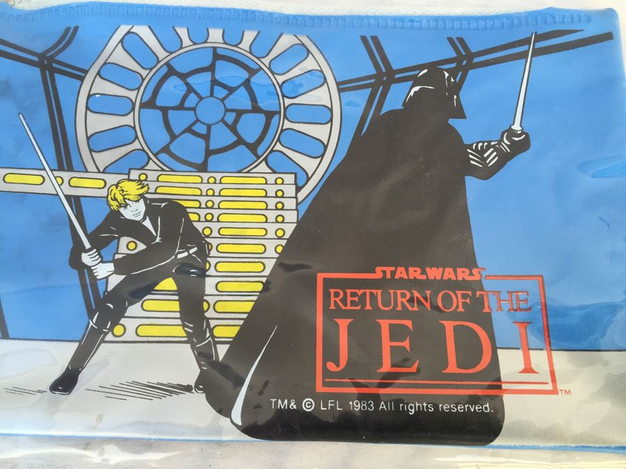 Star Wars Return Of The Jedi Pencil Case Pouch 1983 New In Original Packaging [Photo 3]