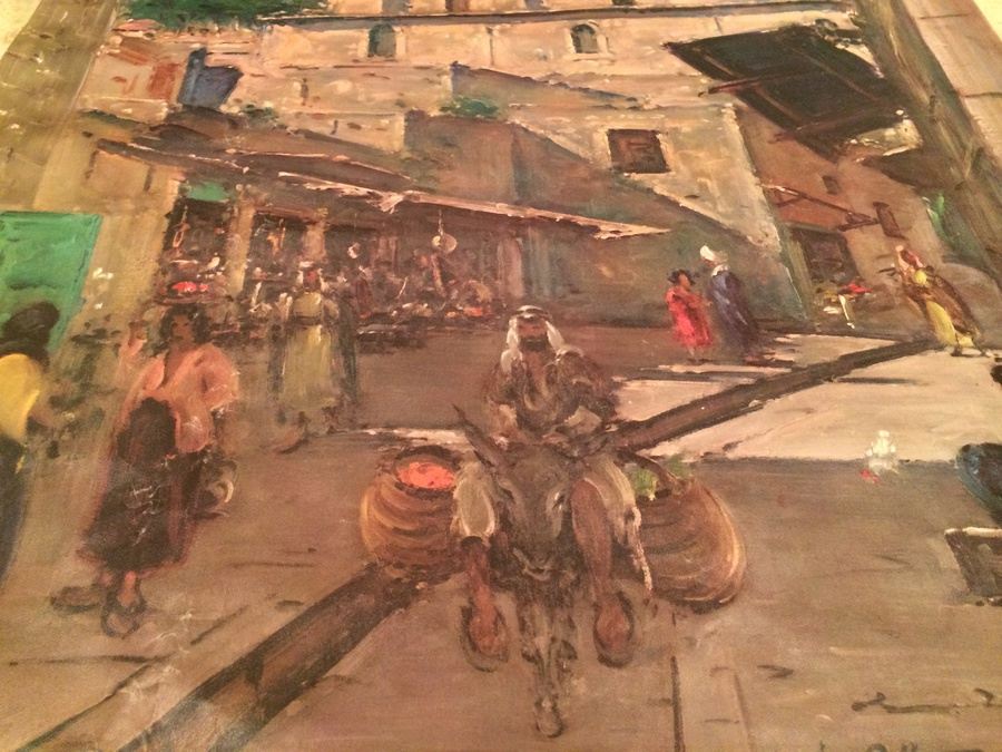 Original Vintage Nazareth Israel Travel Poster [Photo 4]