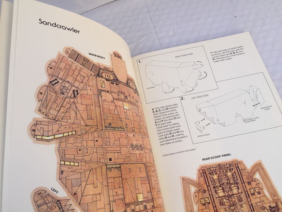 Star Wars Punch-Out And Make-It Book Random House 1978 First Edition New [Photo 7]