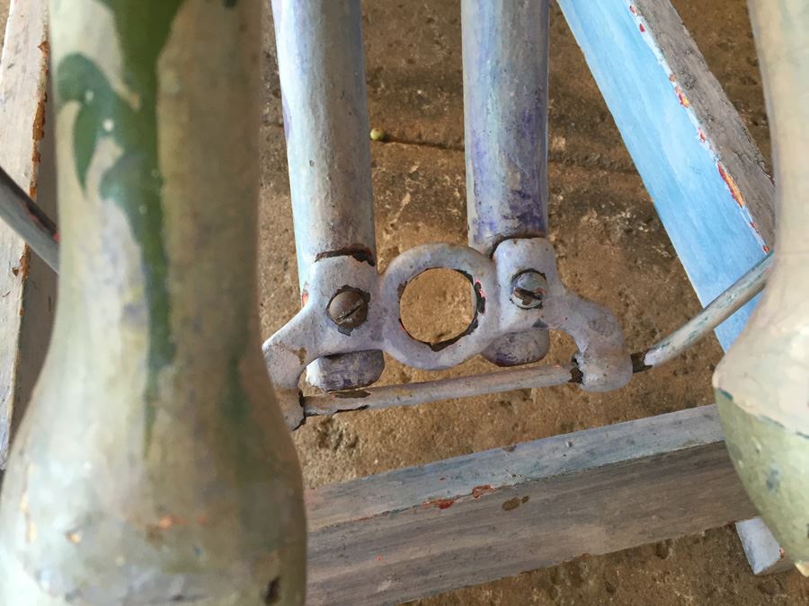 Antique Wooden Hand Painted Rocking Horse [Photo 6]