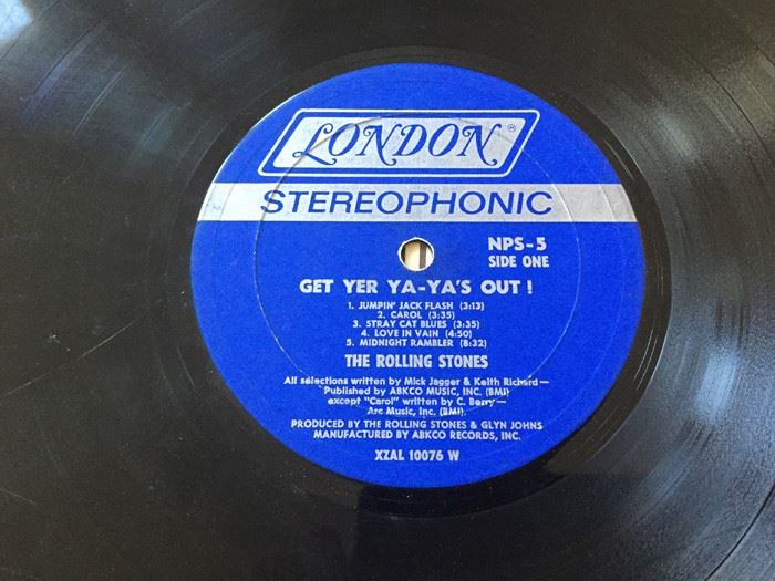 The Rolling Stones In Concert - Get Yer Ya-Ya's Out - LONDON NPS-5 [Photo 4]