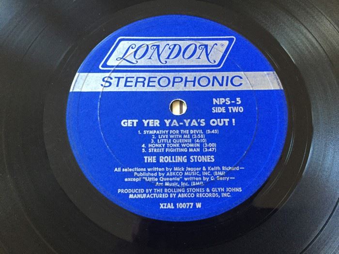 The Rolling Stones In Concert - Get Yer Ya-Ya's Out - LONDON NPS-5 [Photo 6]