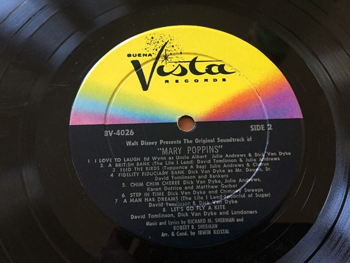 Walt Disney Presents The Original Soundtrack Of Mary Poppins BV-4026 [Photo 8]