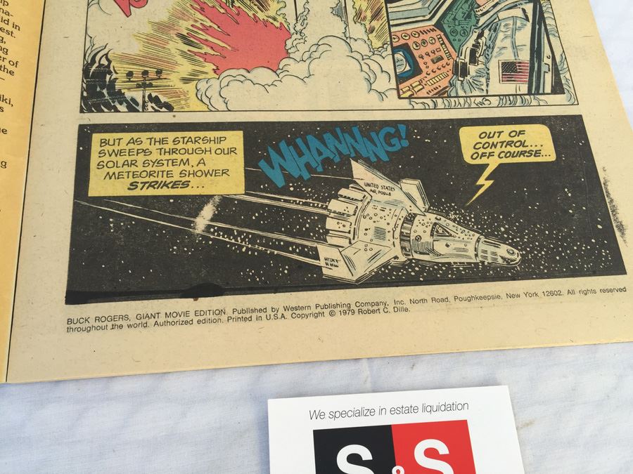 BUCK ROGERS Giant Movie Edition Comic Book Adaption Whitman 1979 [Photo 6]