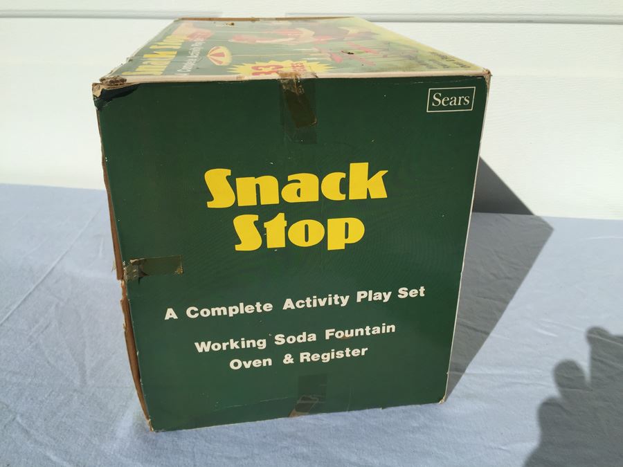 Vintage Snack Stop Activity Play Set SEARS In Box  [Photo 5]