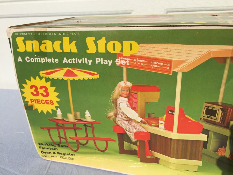 Vintage Snack Stop Activity Play Set SEARS In Box  [Photo 3]