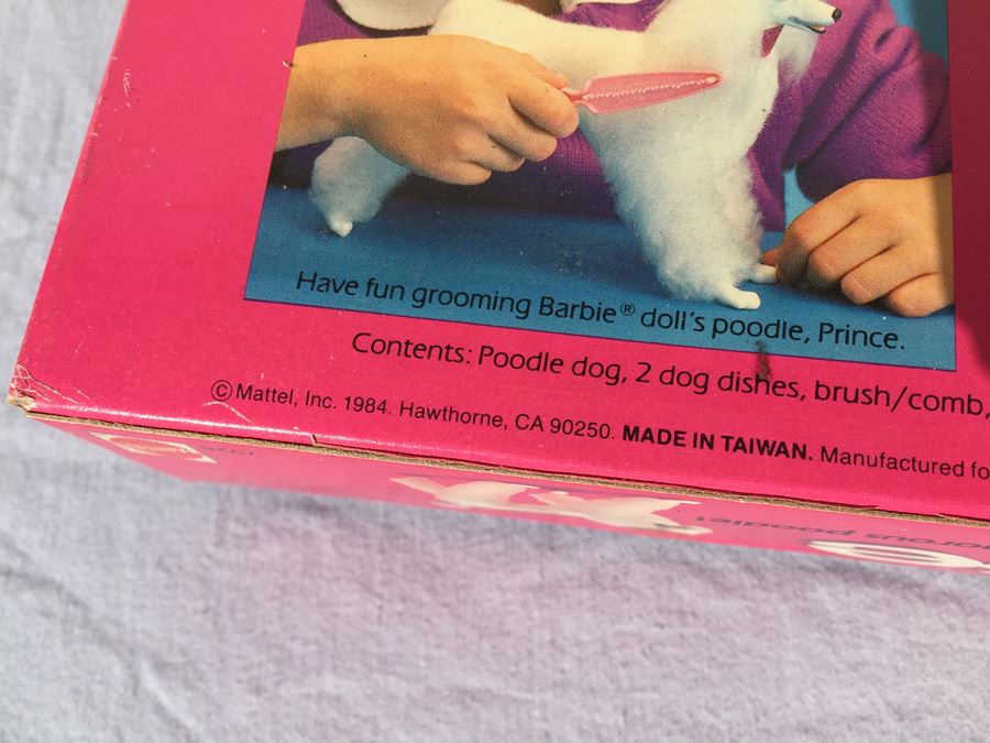 Prince Barbie's Poodle Mattel New In Box 1984 [Photo 3]