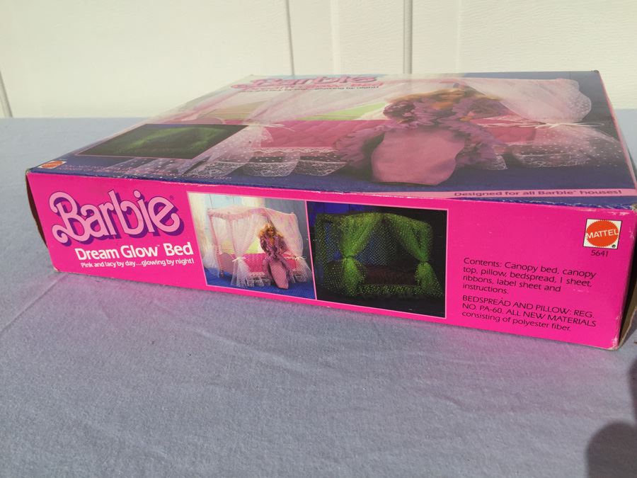 Barbie Dream Glow Bed Mattel New In Box 1985 [Photo 3]