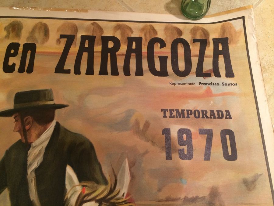 Spanish Bull Fighting Poster 1970 [Photo 9]