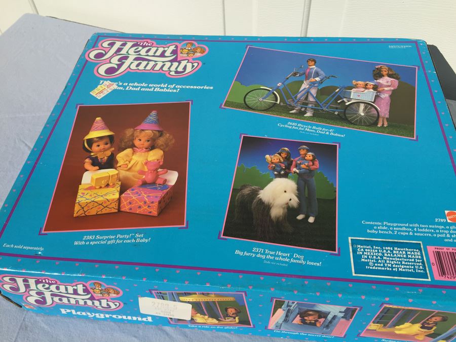 The Heart Family Playground Mattel New In Box 1985 [Photo 8]