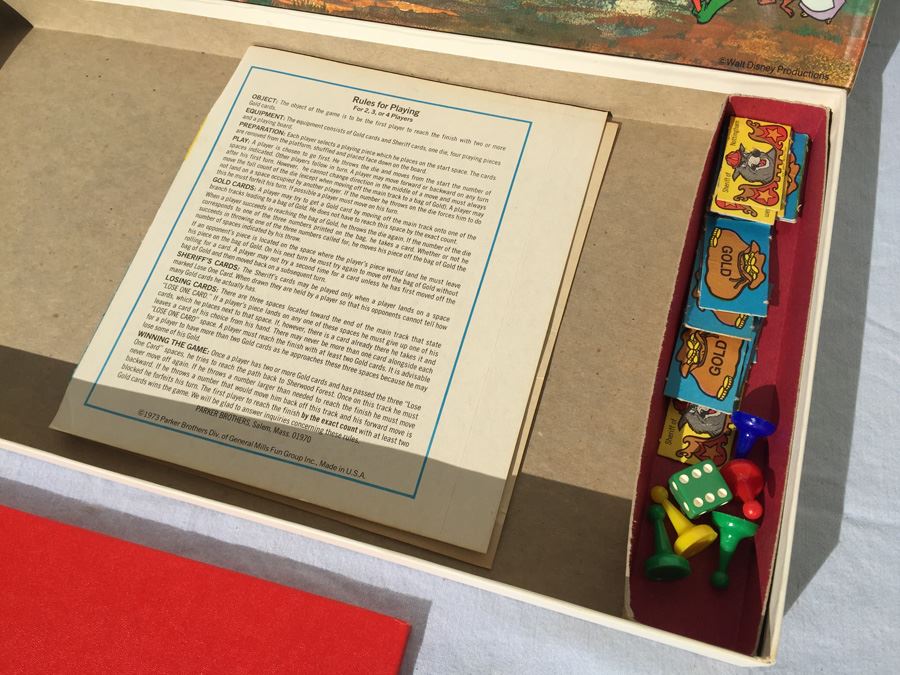 Walt Disney Robin Hood Game 1973 Parker Brothers [Photo 3]