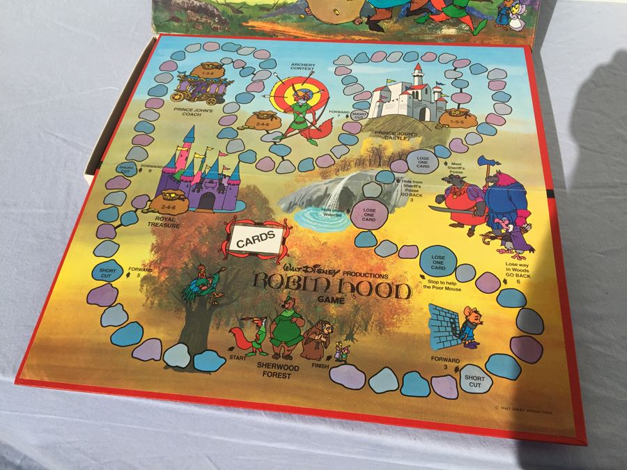 Walt Disney Robin Hood Game 1973 Parker Brothers [Photo 2]