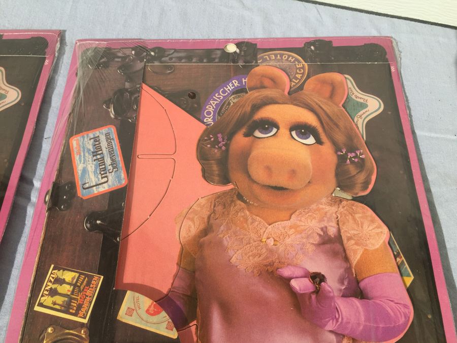 miss piggy paper doll set