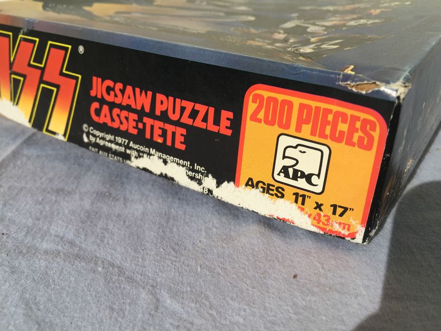 KISS Jigsaw Puzzle Casse-Tete Vintage 1977 [Photo 5]
