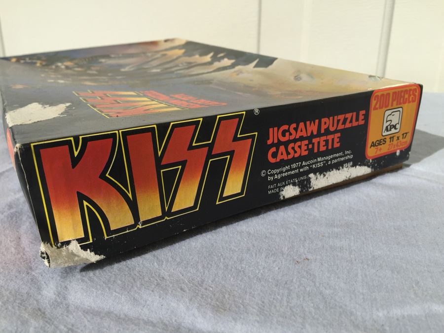 KISS Jigsaw Puzzle Casse-Tete Vintage 1977 [Photo 8]