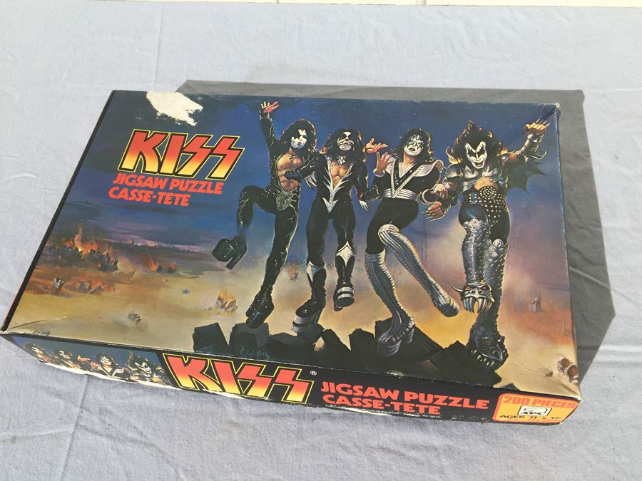 KISS Jigsaw Puzzle Casse-Tete Vintage 1977