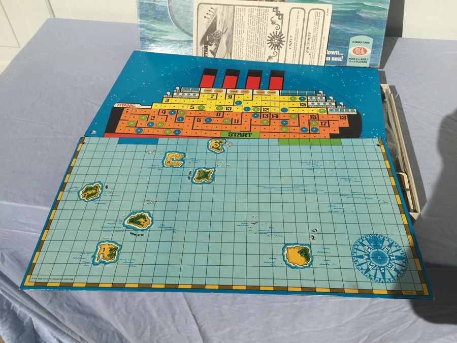 The Sinking Of The TITANIC Game 1976 IDEAL Toy Corp [Photo 3]