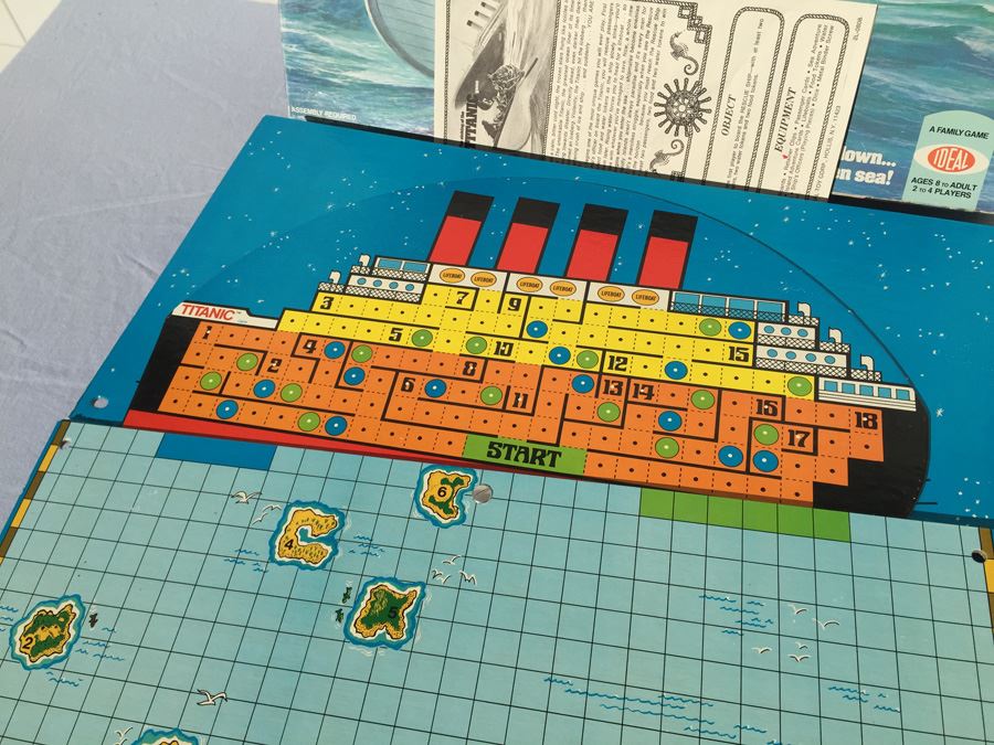 The Sinking Of The TITANIC Game 1976 IDEAL Toy Corp [Photo 10]