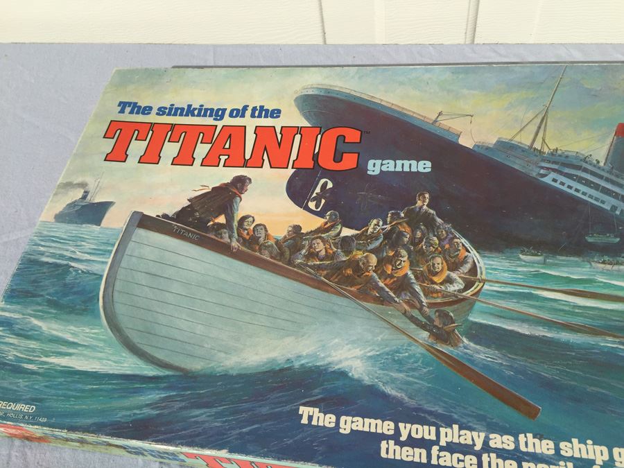 The Sinking Of The TITANIC Game 1976 IDEAL Toy Corp [Photo 4]