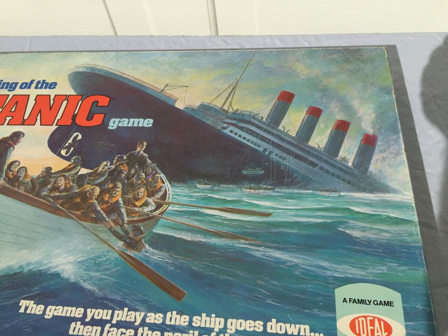 The Sinking Of The TITANIC Game 1976 IDEAL Toy Corp [Photo 5]
