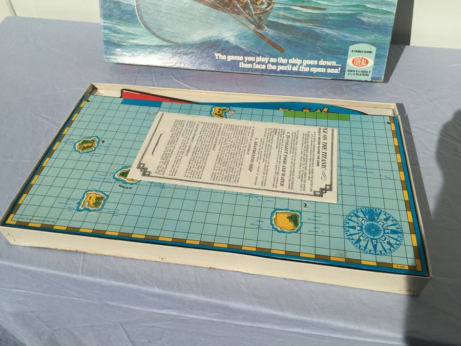 The Sinking Of The TITANIC Game 1976 IDEAL Toy Corp [Photo 9]