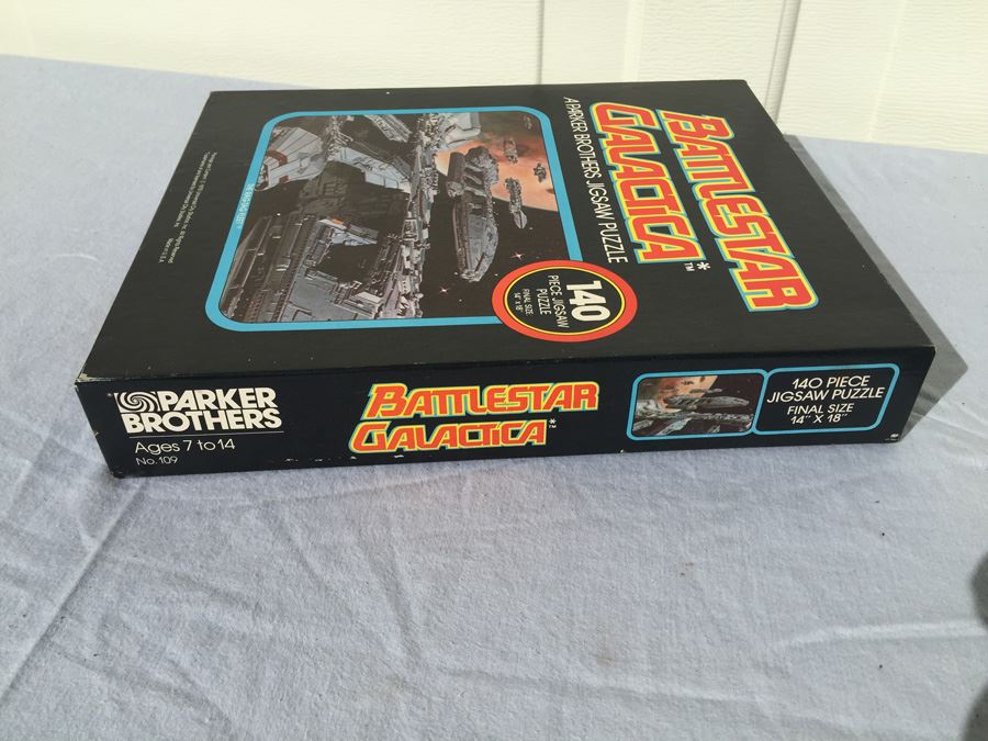 Battlestar Galatica Jigsaw Puzzle Sealed New In Box 1978 [Photo 6]