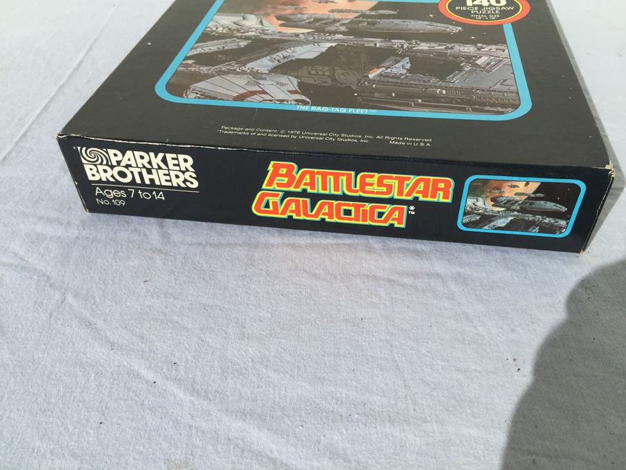 Battlestar Galatica Jigsaw Puzzle Sealed New In Box 1978 [Photo 3]