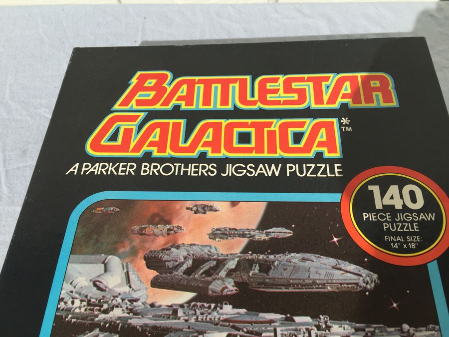 Battlestar Galatica Jigsaw Puzzle Sealed New In Box 1978 [Photo 5]