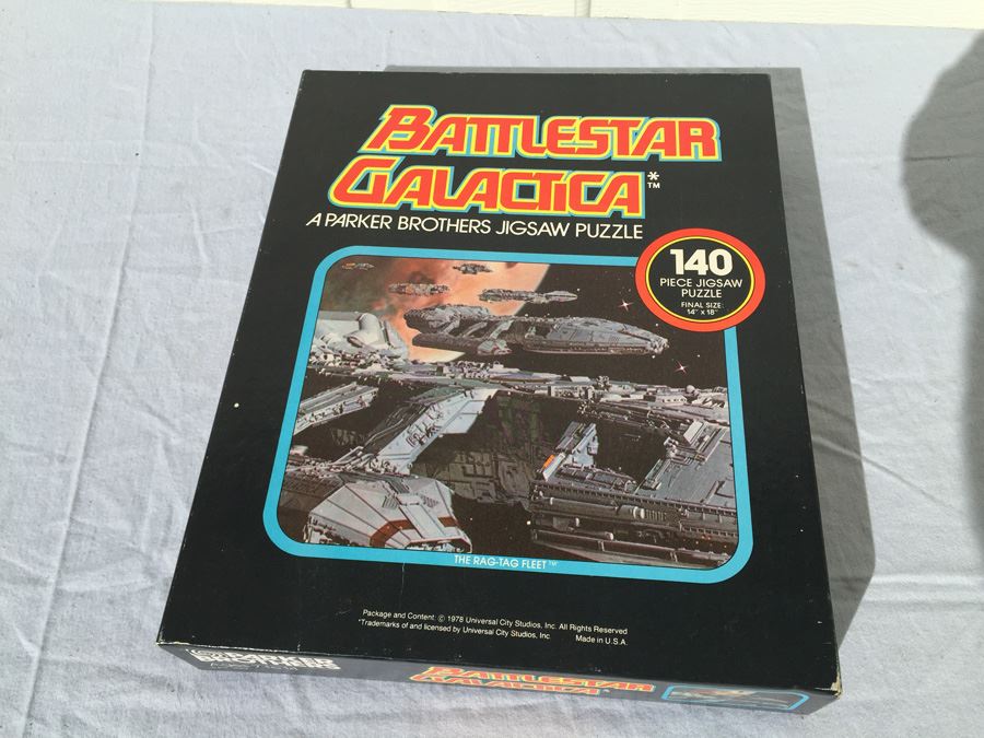 Battlestar Galatica Jigsaw Puzzle Sealed New In Box 1978