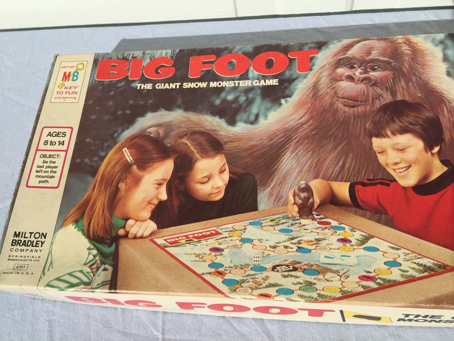 BIG FOOT The Giant Snow Monster Game 1977 Milton Bradley MB [Photo 4]