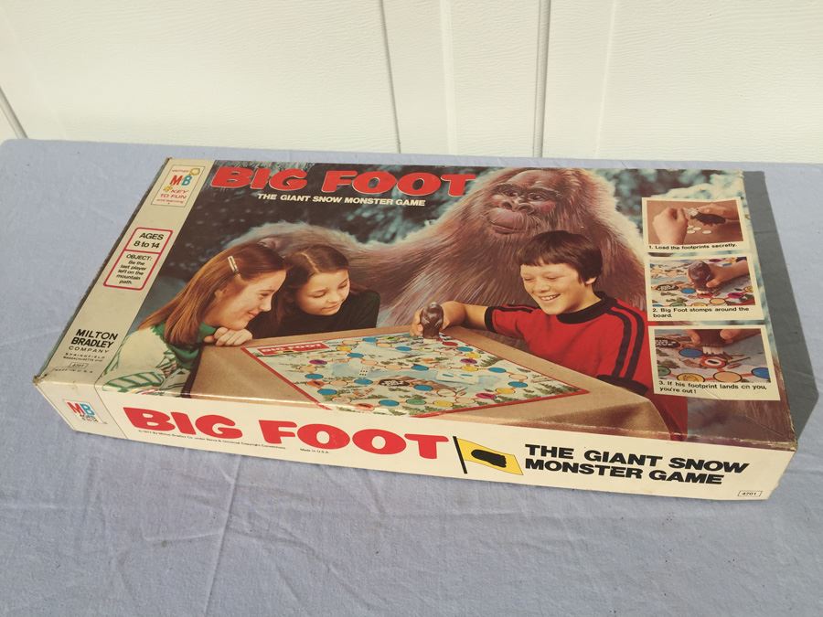 BIG FOOT The Giant Snow Monster Game 1977 Milton Bradley MB [Photo 1]