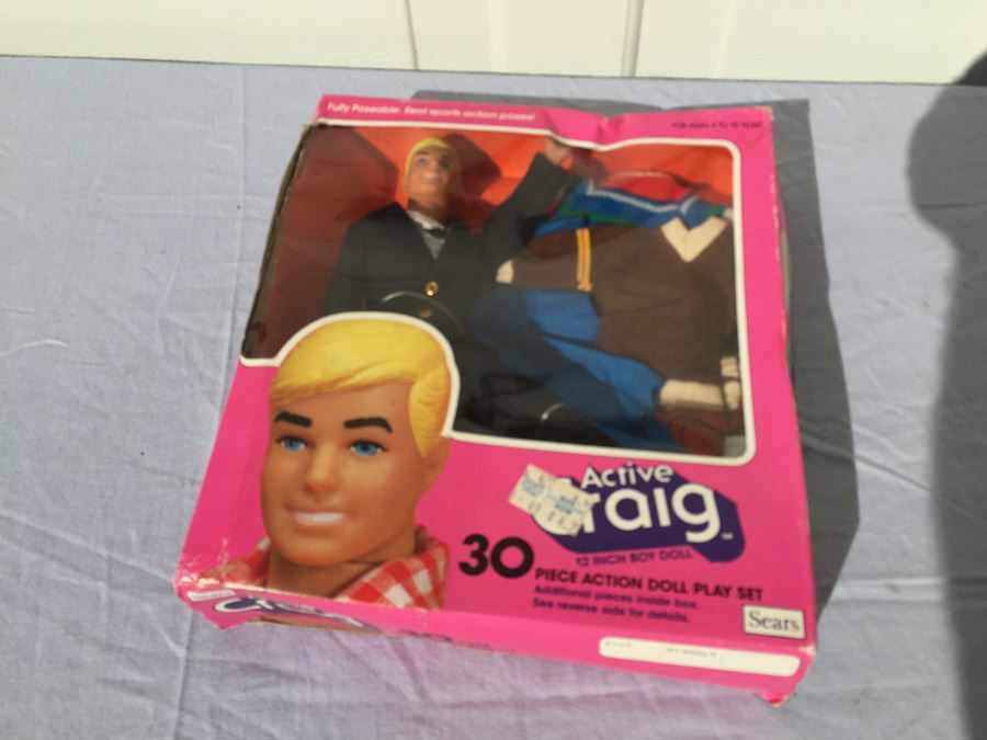 Active Craig 12 Inch Boy Doll SEARS New In Box Vintage [Photo 4]