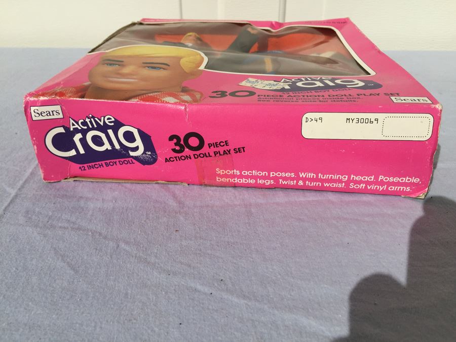 Active Craig 12 Inch Boy Doll SEARS New In Box Vintage [Photo 5]