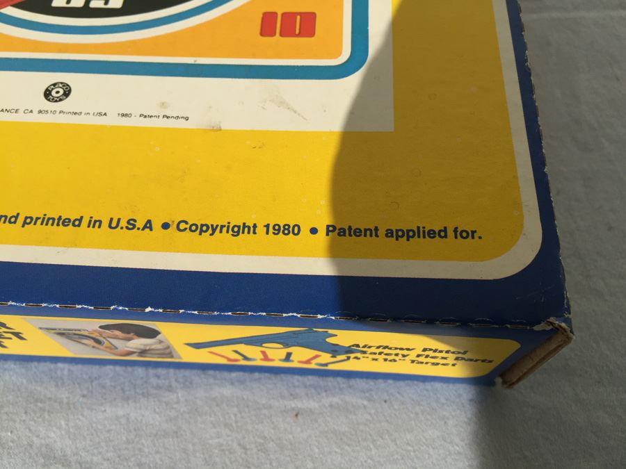 Bullseye Poster Target Set Placo Toys New In Box 1980 [Photo 5]