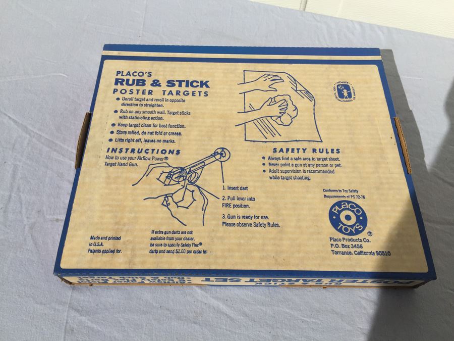 Cruisin' Poster Target Set Placo Toys New In Box 1980 [Photo 3]