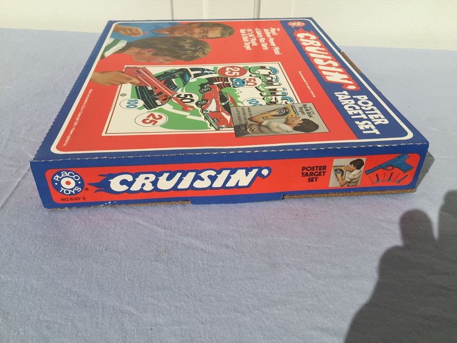 Cruisin' Poster Target Set Placo Toys New In Box 1980 [Photo 7]